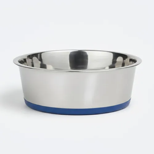 Image of Ezra Classic Stainless Steel Dog Bowl 