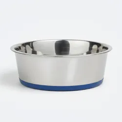 Ezra Classic Stainless Steel Dog Bowl | Anti-Skid Pet Feeding Bowl for Food & Water | Durable & Easy to Clean Bowl for Dogs & Puppies, 4200 ml