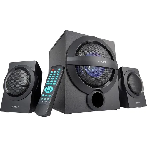 Image of F&D A140X 2.1 Channel Multimedia Speaker (Black) | Wireless Bluetooth Speakers | 