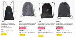 F Gear Bagpack starting @ ₹151