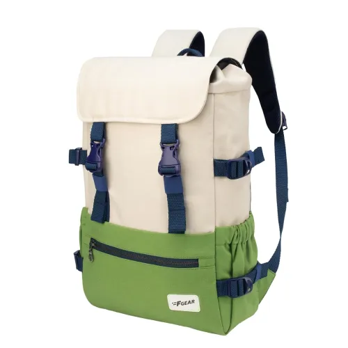 Image of F Gear Canyon 18L Premium Canvas Laptop Backpack|Water-Resistant Fashionable