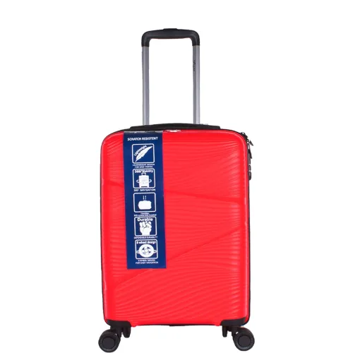 Image of F Gear Joy PP008 28\' Red Check-in Suitcase (4036)