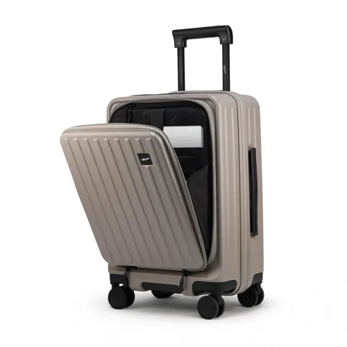 Image of F Gear Montreal Small Cabin Pro 54cm German Polycarbonate Hard Luggage