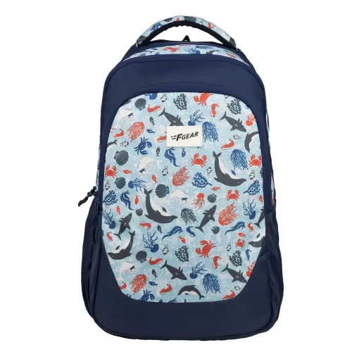 Image of F Gear Panya Navy Ocean Odes 21L School Backpack