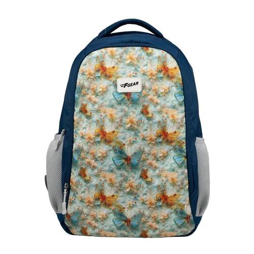 Image of F Gear Shinra Metalle Blue 34L School Backpack
