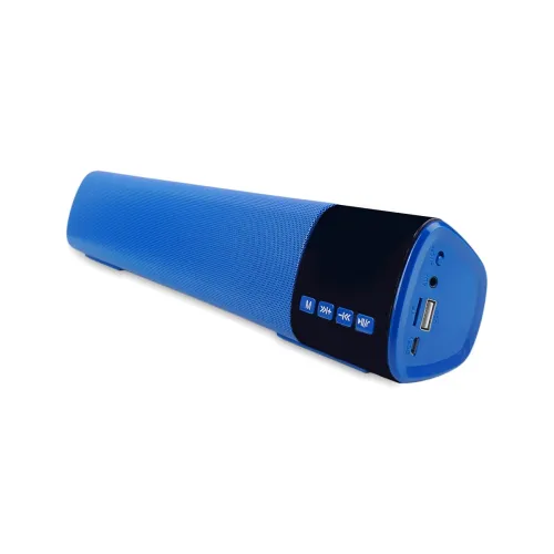 Image of F5 SmartTech Aurora Bluetooth Soundbar (10W, 9h Playtime, Blue) 