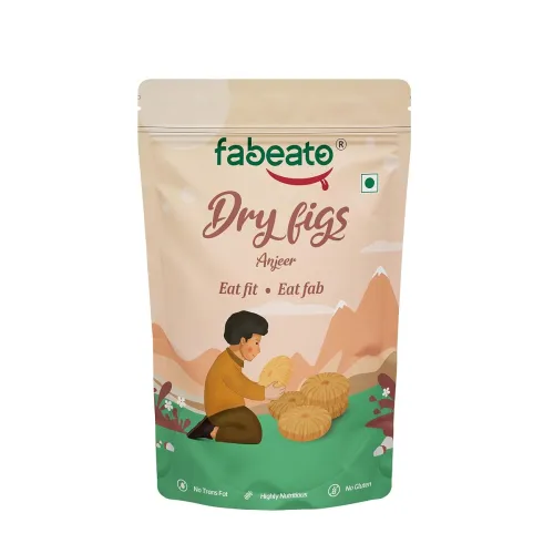 Image of Fabeato Afghani Sun-Dried Anjeer Dried Figs 250g Pack