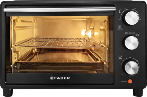 Image of FABER 24-Litre Oven Toaster Grill OTG 1500W - 4 Stage Functions (FOTG 24L Neo)