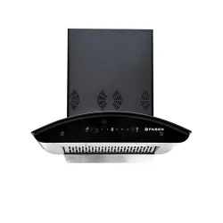 Faber 60 cm 6 way Silent Suction,1250m3/hr Autoclean Chimney | 12Yr Warranty on Motor(2Yr Comprehensive) Autoclean Alarm