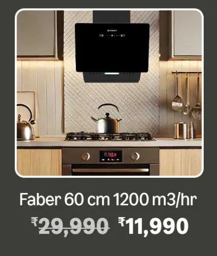 Image of Faber 60cm Chimney @ ₹11990 on Big Billion Day Sale