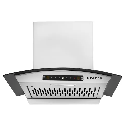 Image of Faber 60 cm 1200 m³/hr Autoclean Curved Chimney