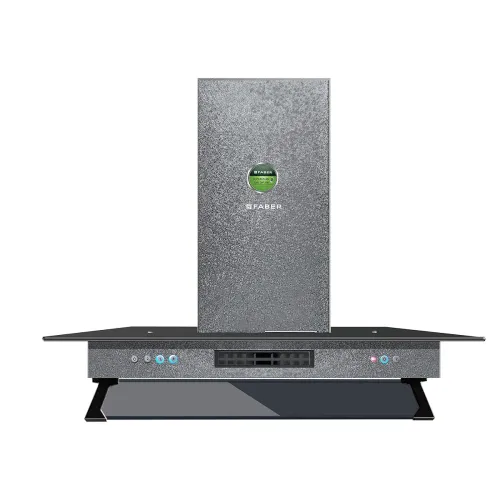 Image of Faber 90 cm 1000 m³/hr Straight Glass Kitchen Chimney