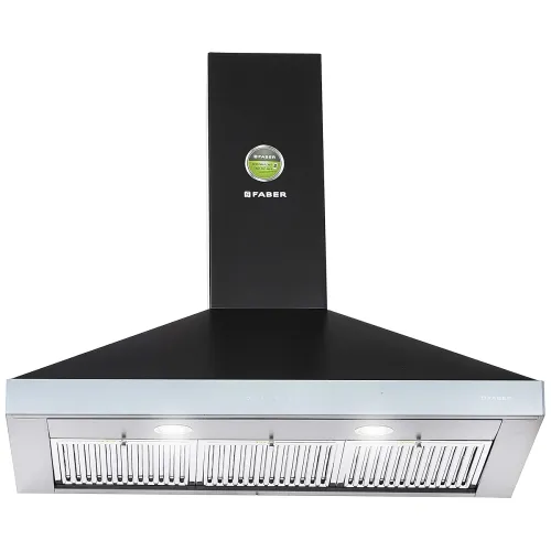Image of Faber 90cm 1095 m³/hr Kitchen Chimney (Black)