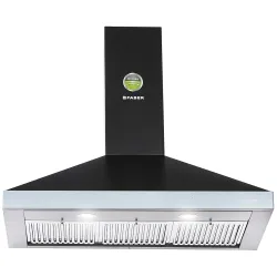 Faber 90cm 1095 m³/hr Kitchen Chimney (Black)