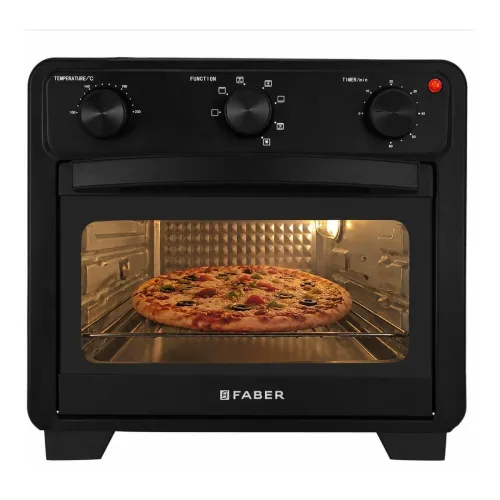Image of Faber Air Fryer Oven 24L 1600W|View Window|Bake Tray,Tray Handle & Crumb Tray|