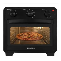 Faber Air Fryer Oven 24L 1600W|View Window|Bake Tray,Tray Handle & Crumb Tray|