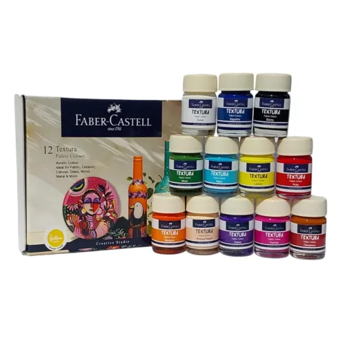 Image of Faber-Castell Creative Studio TEXTURA 15ML Set of 12