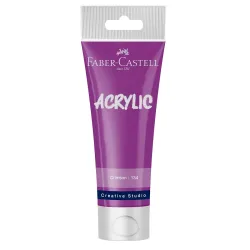 Faber-Castell Crimson Acrylic Paint (120ml)