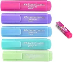 Faber-Castell Pastel Highlighter Set 5 Colors