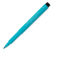 Faber-Castell Pitt Artist Color Pen (Light Cobalt Turquoise), pack of 10