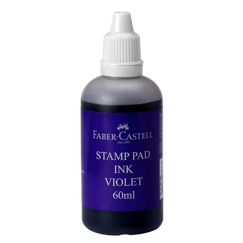 Image of Faber-Castell Stamp Pad Ink - 60ml (Violet)