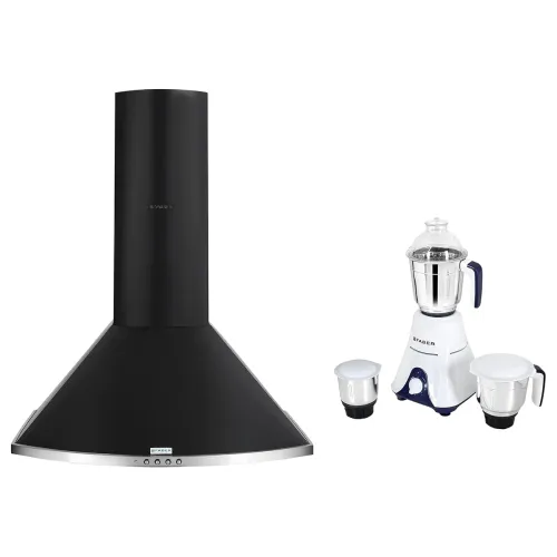 Image of Faber Chimney Mixer Combo 60cm Black