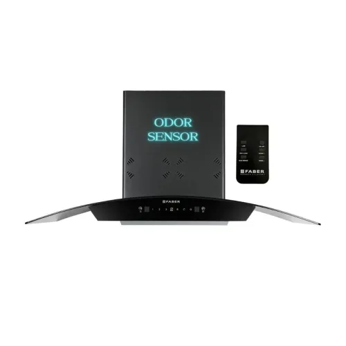 Image of Faber Fully Automatic Autoclean Smart Chimney 90cm Filterless 1350 m³/hr | Remote Control | 12Yr Motor Warranty
