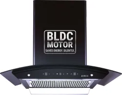 FABER Hood Curvy Plus BK TC LTW 60 (110.0393.697) 1000 CMH 60 cm Chimney (Wall Mounted, Black)