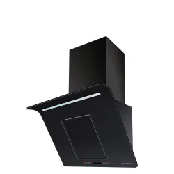 Faber 1000m3/hr Wall Mounted Chimney (HOOD CURVY PLUS BK TC LTW 60, Black), Free 1 Year Extended warranty
