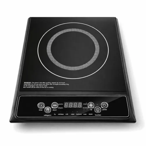 Image of Faber Zion 1400W Induction Stove|7 Auto-Cook Function, Auto Pan Detection, Preset Timer, Overheat Protection|Shock-Proof