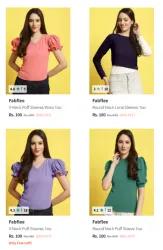 Fabflee Tops & T-shirts Starting ₹100
