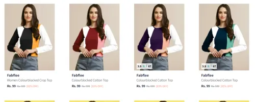 Image of Fabflee Women's Tops @99