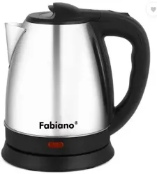 Fabiano E-15 Electric Multi Cooker Kettle (1.5L, Silver)