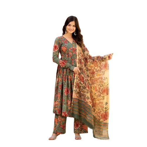 Image of FABNEX Women Kurta Pant Set Women Kurti Set
