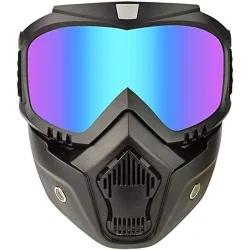 FABSPORTS Protective Goggles with Detachable Mask