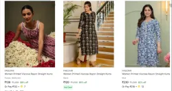 Fabzari Womens Kurtas Upto 90% Off |Starting @ ₹120