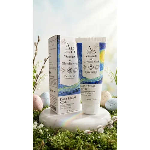 Image of Face Scrub 100ml – Daily Exfoliating Scrub with Vitamin C & Glycolic Acid