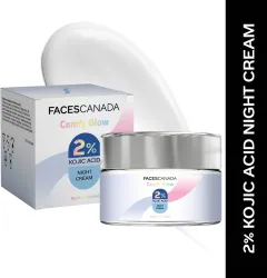 FACES CANADA Comfy Glow 2% Kojic Acid Night Cream, 25g