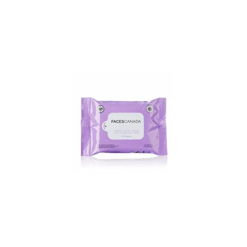 Image of FACESCANADA Fresh Clean Glow Makeup Remover Wipes -10 Wipes 
