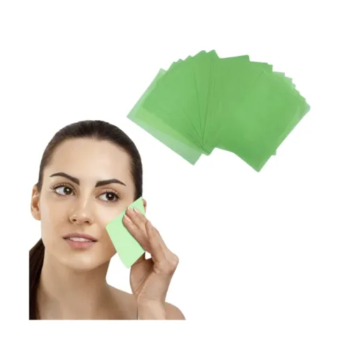 Image of 100 Sheets Facial Oil Blotting Paper for Makeup | Lightweight blotting sheets absorb excess facial oil without smudging 