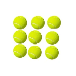 Facto Power Resin Soft Cricket Solid, Light Weight, Tennis Balls Practice, Training for All Age Group, Recommended for Indoor/Outdoor Street & Beach (Pack of Nine) (Color : Green)(Model:Spir...