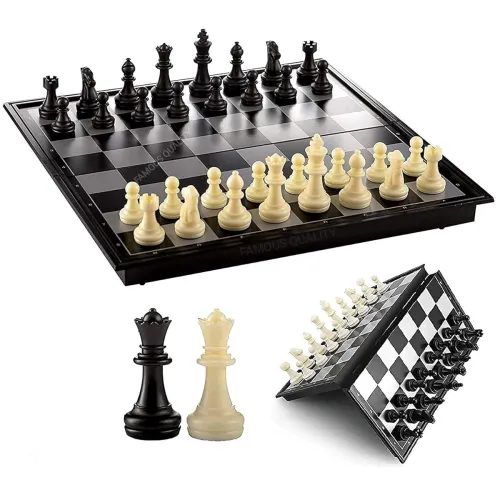 Image of Famous Quality Folding Materials Chess Board for Kids