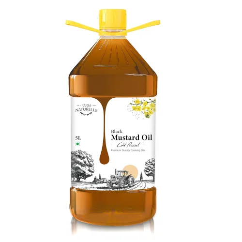 Image of Farm Naturelle Cold Pressed Mustard Oil (5L)
