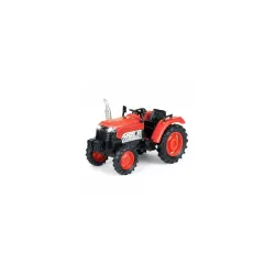 Farm Tractor Toy for Kids with Lights & Sound| Push-Back Action Farming Vehicle| Durable ABS Plastic Tractor Toy for Boys & Girls (3+ Years)|Red