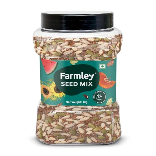 Image of Farmley Seeds Mix, 1 Kg Edible Seed I Healthy Diet Snacks | 100% Natural, dietary fiber,omega-3s I 