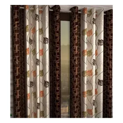 FARRELL Floral Light Filtering Window Curtain