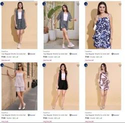 FashFun Womens Co-ords upto 90% Discount