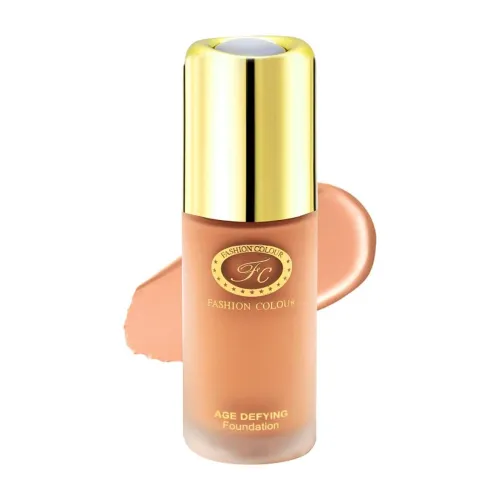 Image of FASHION COLOUR Age Defying Foundation | Enriched with Vitamin E B5 | Medium Buildable Coverage with Natural Finish | Oil