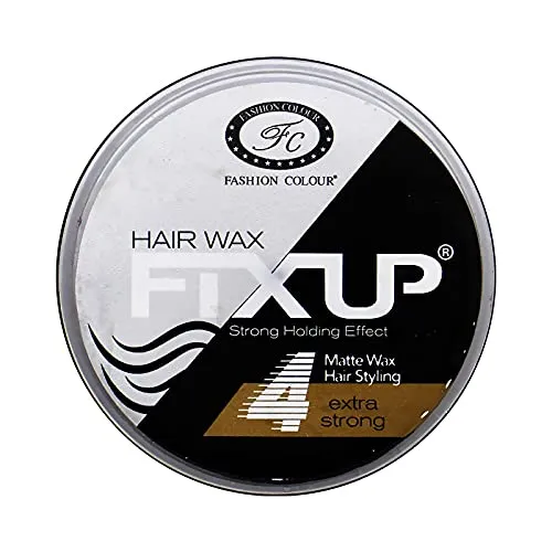 Image of FASHION COLOUR Hair Wax FIXUP | Strong Holding Effect | Matte Wax | Hair Styling | Extra Strong Hold Styling Hair Wax | 