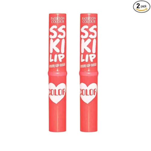 Image of Fashion Colour Kiss Lip Colour Balm Pack of 2
